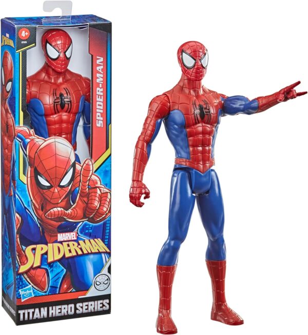 Marvel: Titan Hero Series Spider-Man Action Figure for Boys and Girls (12"), Christmas Gifts for Kids